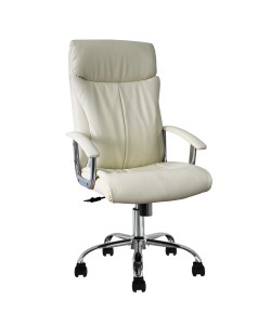 Καρέκλα Γραφείου Διευθυντή ArteLibre COOKE Μπεζ PVC 63x80x118-126cm