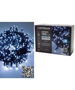 180 LED Εσωτ. & Εξωτ. Χώρου Με 8 Προγράμματα Και Μετασχηματιστή Ψυχρό Λευκό Φως Πράσινο Καλώδιο Μη Επεκτεινόμενο IP44 31