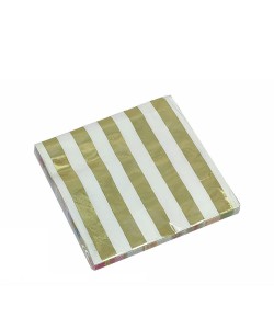 Χαρτοπετσέτες Με Χριστουγεννιάτικη Διακόσμηση Τρίφυλλες 40x40cm Σετ 20Τμχ