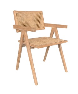 Καρέκλα Επαγγελματική ArteLibre TITYUS Βελανιδιά Ξύλο/Rattan 46x44.5x80cm Καρέκλα Επαγγελματική ArteLibre TITYUS Βελανιδιά Ξύλο/Rattan 46x44.5x80cm