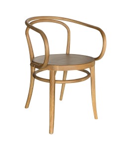 Καρέκλα Επαγγελματική ArteLibre PANDORA Φυσικό Ξύλο 48x48x88cm