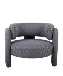 Πολυθρόνα ArteLibre ADRASTEA Γκρι Ύφασμα 94x88x73cm