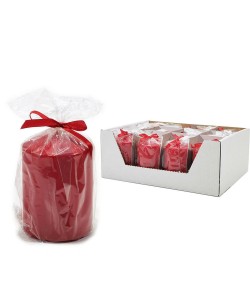 Κερί Κύλινδρος Κόκκινο Φ7x10cm