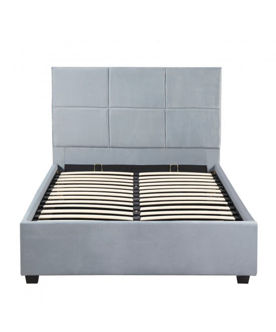 Κρεβάτι Μονό ArteLibre CLOUDREST Γκρι Ύφασμα 214x127.5x109cm (Στρώμα 120x200cm) Κρεβάτι Μονό ArteLibre CLOUDREST Γκρι Ύφασμα 214x127.5x109cm (Στρώμα 120x200cm)