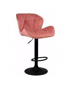 Σκαμπό Bar ArteLibre HERMOSO Με Πλάτη Πτυσσόμενο Σάπιο Μήλο Βελούδο/Μέταλλο 36x48x91-111cm