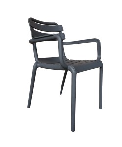 Πολυθρόνα Κήπου ArteLibre HAWAII Γκρι PP 59x48.5x82.5cm