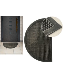 Πατάκι Εισόδου Μαύρο 45x75cm Πατάκι Εισόδου Μαύρο 45x75cm