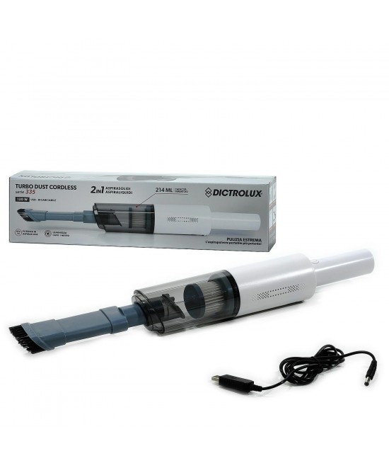 Σκουπάκι Turbo Dust Cordless USB 125W 2 Σε 1 Σκουπάκι Turbo Dust Cordless USB 125W 2 Σε 1