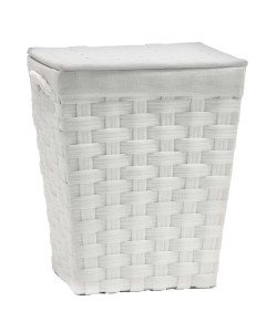 Καλάθι Απλύτων Λευκό 42x32x52cm