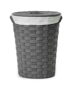 Καλάθι Απλύτων Γκρι Φ43cm