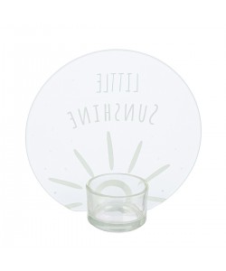 Θήκη Ρεσώ ArteLibre Sunshine Διάφανο Γυαλί 10x5x9.5cm Σε 2 Σχέδια