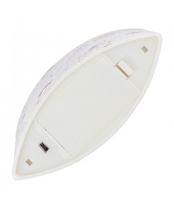 Διακοσμητικό Φως (LED) Έλλειψη 'Modern Art' Χαρτί Λευκό 6x13x16cm