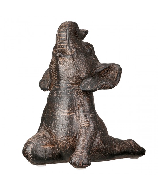  Figure Elephant Synthetic Resin Brown Ποικιλία 3 φορές 10X15X16Cm 10X15X16Cm