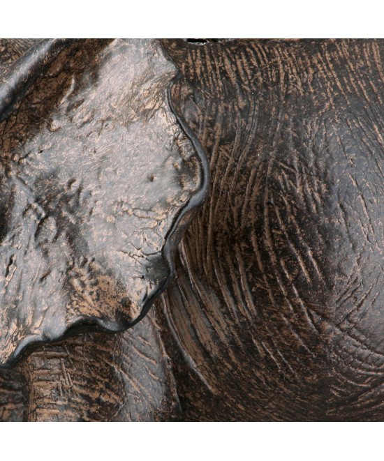  Figure Elephant Synthetic Resin Brown Ποικιλία 3 φορές 10X15X16Cm 10X15X16Cm