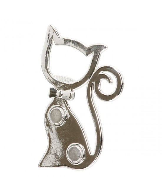 Ανοιχτήρι Μπουκαλιών Μεταλλικό Ασημί Χρώμα 2 6X?X9Cm N/A