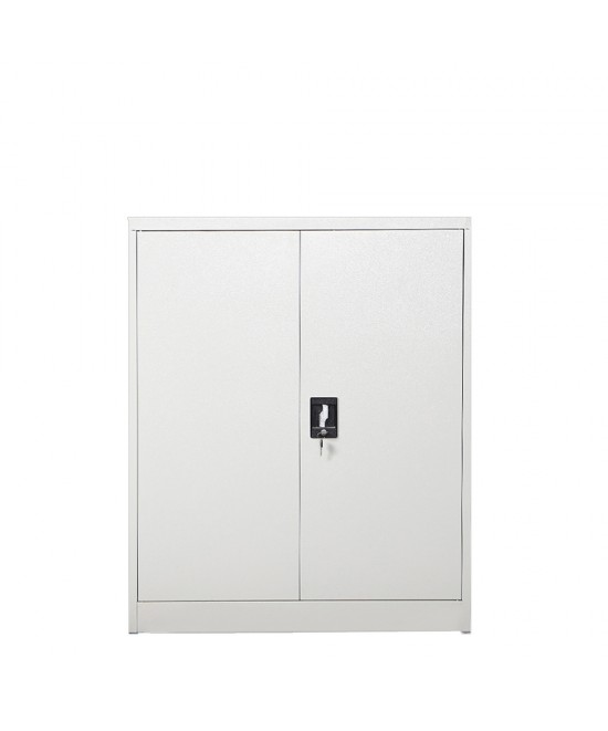 Φοριαμός ArteLibre GONDOLIN Γκρι Ανοιχτό Μέταλλο 90x40x91cm