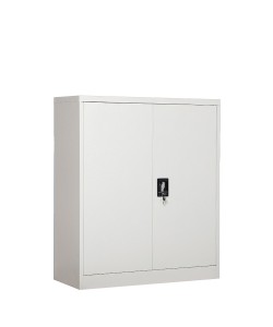 Φοριαμός ArteLibre GONDOLIN Γκρι Ανοιχτό Μέταλλο 90x40x91cm
