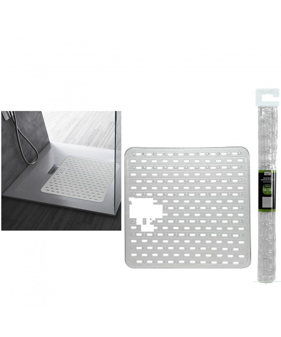 Πατάκι Μπάνιου Διάφανο PVC 54x54cm