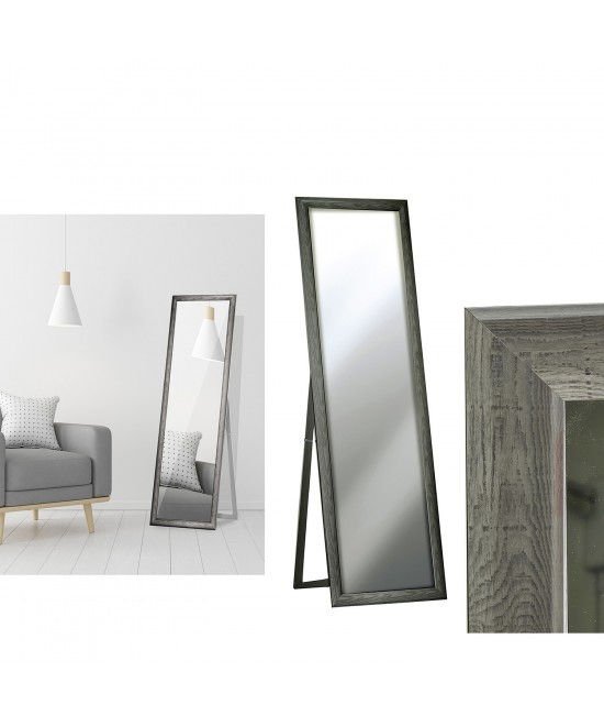 Καθρέφτης δρύς/γκρι 48.5x159cm