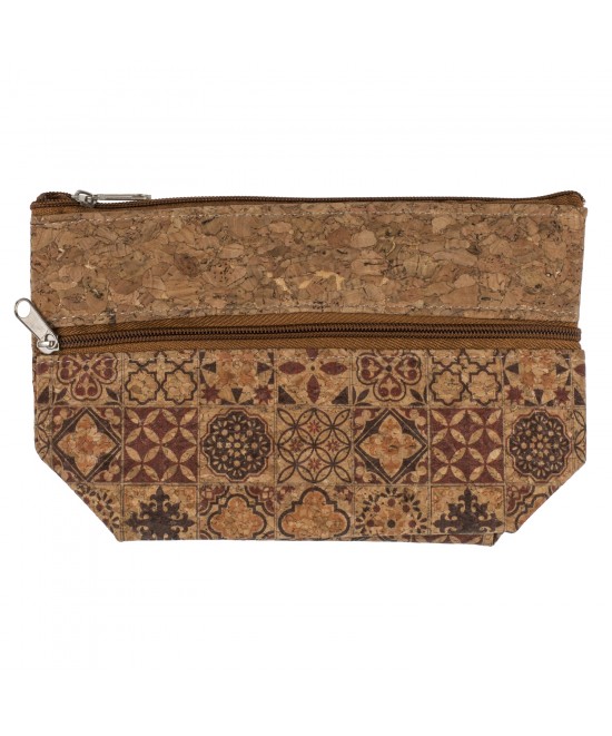 Τσαντάκι Φελλού Με Φερμουάρ Σχέδιο Mandala 17.5x11cm Σε 4 Σχέδια Τσαντάκι Φελλού Με Φερμουάρ Σχέδιο Mandala 17.5x11cm Σε 4 Σχέδια