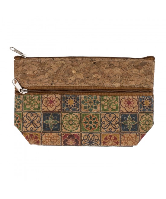 Τσαντάκι Φελλού Με Φερμουάρ Σχέδιο Mandala 17.5x11cm Σε 4 Σχέδια Τσαντάκι Φελλού Με Φερμουάρ Σχέδιο Mandala 17.5x11cm Σε 4 Σχέδια