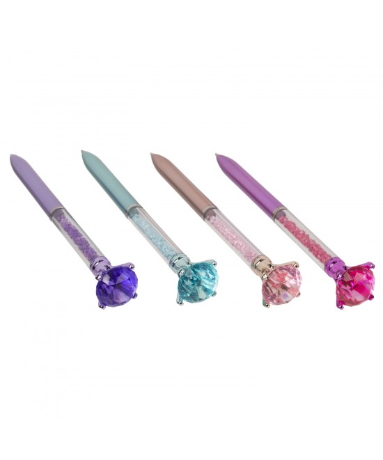 Στυλό Με Κρύσταλλα 16cm Σε 4 Χρώματα