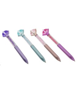 Στυλό Με Κρύσταλλα 16cm Σε 4 Χρώματα