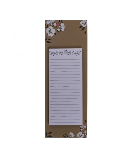 Σημειωματάριο Μαγνητικό 50 Σελίδων 16x7cm Σε 4 Σχέδια