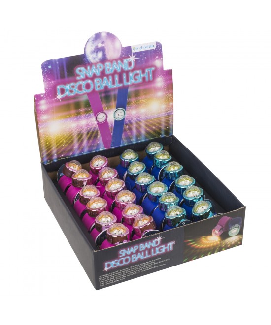 Βραχιολάκι Χεριού Disco Ball Με Φως Σε 2 Χρώματα