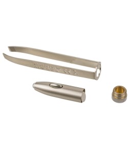 Τσιμπιδάκι Με Φως LED Μέταλλο 9cm