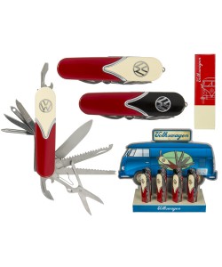 Σουγιάς Μεταλλικός Σχέδιο Volkswagen 10 Λειτουργιών Σε 2 Χρώματα