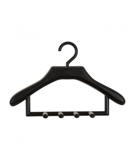 Κρεμάστρα Πολυχρηστική Μαύρο Πλαστικό 11x7.5x3cm Κρεμάστρα Πολυχρηστική Μαύρο Πλαστικό 11x7.5x3cm