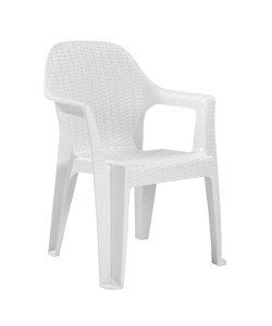 Καρέκλα Κήπου ArteLibre ORG Λευκό Πλαστικό 60x50x80xcm