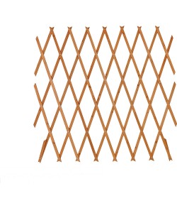 Συρμάτινη Περίφραξη Καφέ Ξύλο Ελάτης 180x90cm