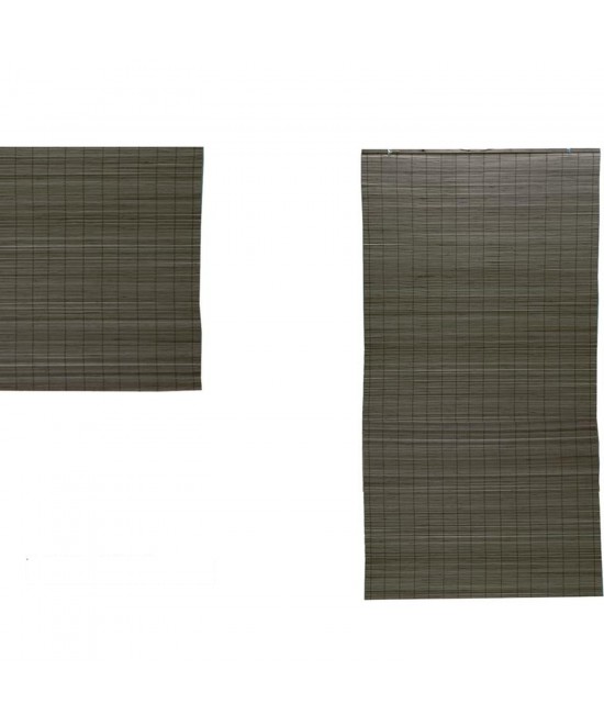 Κουρτίνα Bamboo σκούρο καφέ bamboo 150x300cm