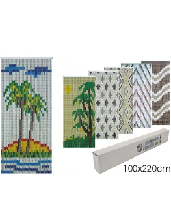 Κουρτίνα Πλαστική 100x220cm Σε 6 Σχέδια Κουρτίνα Πλαστική 100x220cm Σε 6 Σχέδια