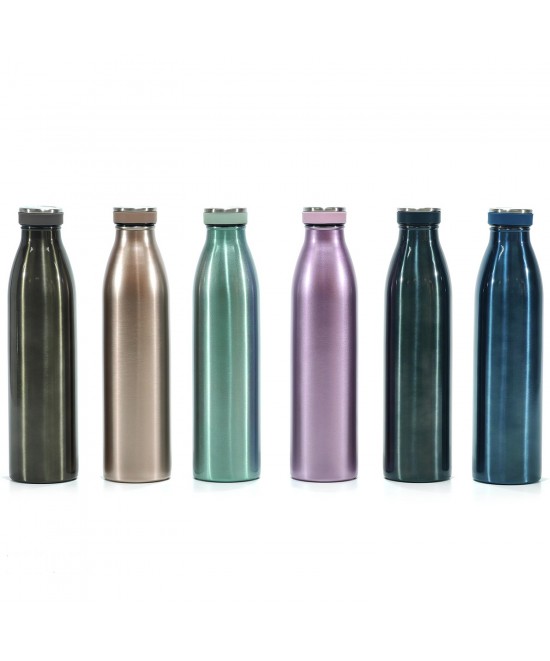 Μπουκάλι Θερμός 750ml Ατσάλι Σε 6 Χρώματα Μπουκάλι Θερμός 750ml Ατσάλι Σε 6 Χρώματα