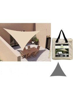 Τέντα Σκίασης Πολυεστέρας Εκρού 3x3x3m