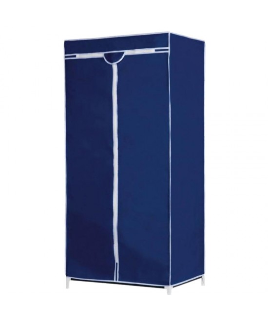 Ντουλάπα Υφασμάτινη Μπλε 160x75x50cm Ντουλάπα Υφασμάτινη Μπλε 160x75x50cm