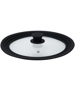 Καπάκι Κατσαρόλας Γυάλινο Με Σιλικόνη 28cm ALPINA