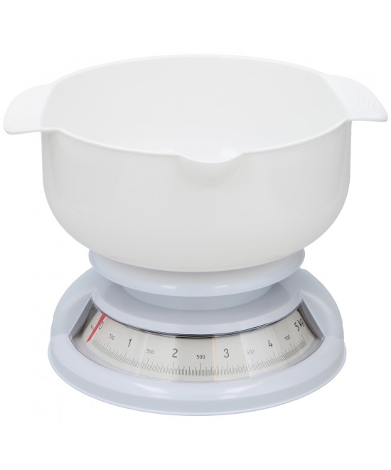 Ζυγαριά Κουζίνας 5kg Λευκή ALPINA