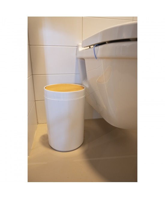 Σετ Μπάνιου και Τουαλέτας 6Τμχ Λευκό ALPINA