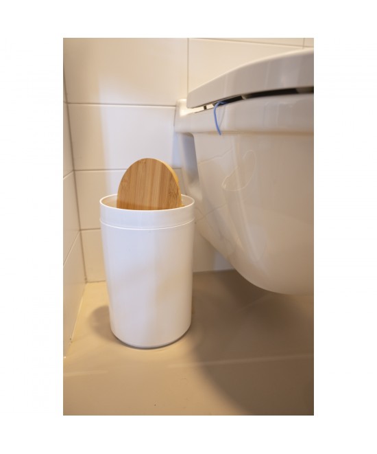 Σετ Μπάνιου και Τουαλέτας 6Τμχ Λευκό ALPINA