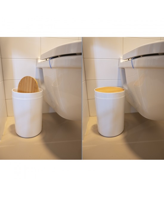 Σετ Μπάνιου και Τουαλέτας 6Τμχ Λευκό ALPINA