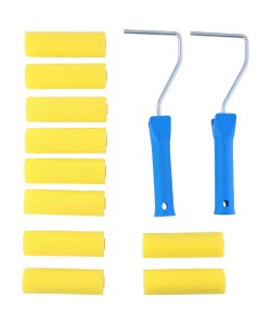 Σετ Ρολών Βαφής 12Τμχ PE KINZO