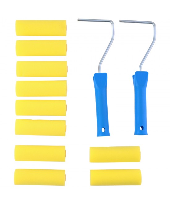 Σετ Ρολών Βαφής 12Τμχ PE KINZO