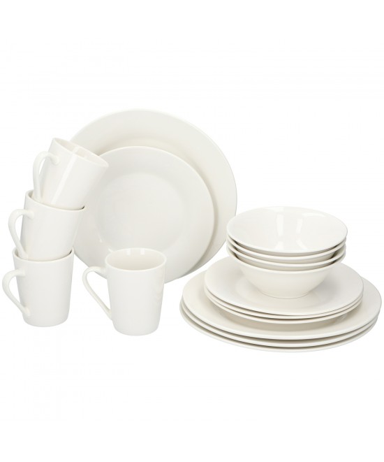 Σετ Δείπνου 16Τμχ Κεραμικό ALPINA