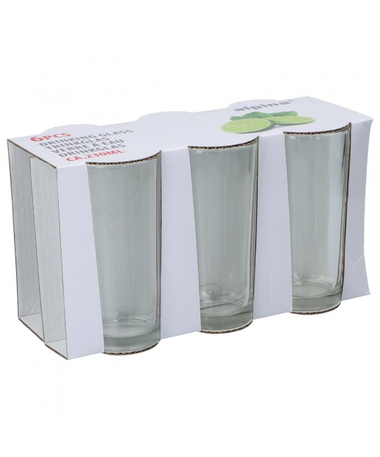 Ποτήρια Ποτού 230ml 6Τμχ ALPINA Ποτήρια Ποτού 230ml 6Τμχ ALPINA