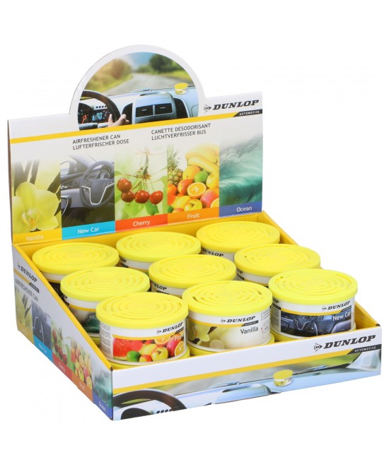 Αρωματικό Αυτοκινήτου Κουτί 70gr 5 Αρώματα DUNLOP