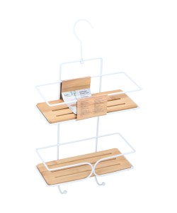 Ράφι Μπάνιου 2 Επιπέδων με Γάντζο